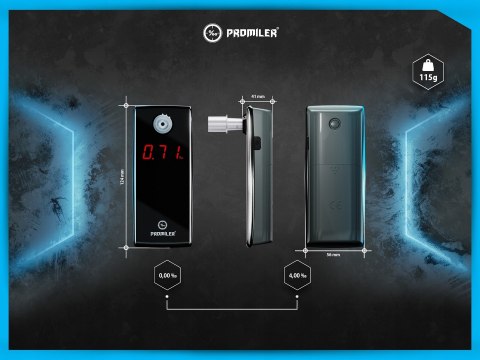 Alkomat Promiler Al, Czarny Alkomat Promiler Al 5500