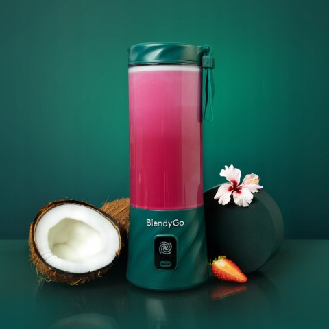 Blender Bezprzewodowy Blendygo 3 Usb 550Ml 22000 Rpm Bpa Free Zielony