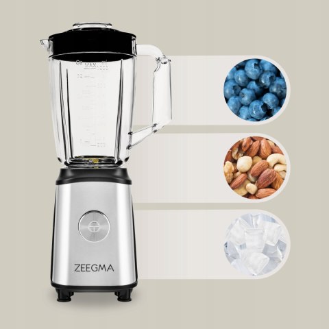 Blender Kielichowy Do Koktajli 4W1 Młynek Kawy Tytanowy + 2 Bidony Kubki