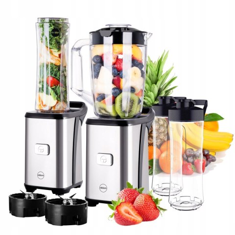 Blender Kielichowy Eldom Bk5s Jaar 700W Z 2 Butelkami 600Ml Bpa Free