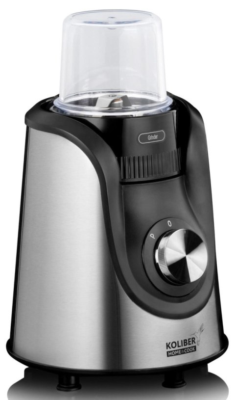 Blender Kielichowy Koliber Speedmax X-1600-W Mocny Szklany Kielich 6 Ostrzy