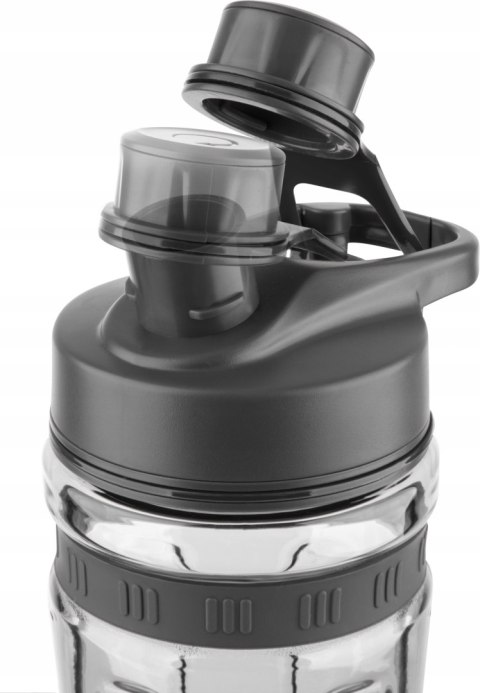 Blender Kielichowy Sencor Sbl 800W Czarny 0.6L 2 Butelki Tritan Kruszy Lód