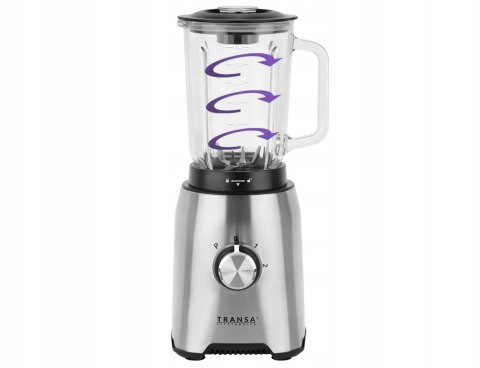 Blender Kielichowy Simplyfresh 1600W 1,5L Z Funkcją Kruszenia Lodu
