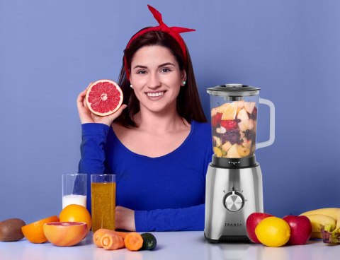 Blender Kielichowy Simplyfresh 1600W 1,5L Z Funkcją Kruszenia Lodu