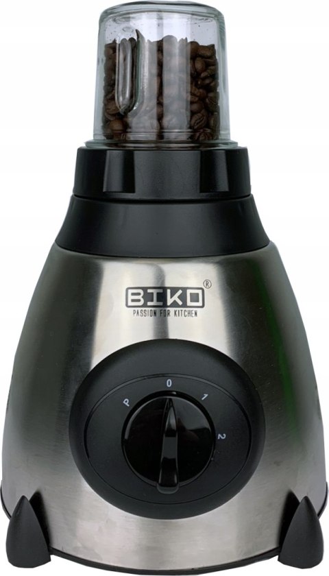 Blender Kielichowy Szklany Biko 800W 1.5L 2 Prędkości Pulse Kruszenie Lodu