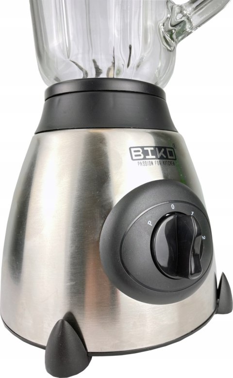 Blender Kielichowy Szklany Biko 800W 1.5L 2 Prędkości Pulse Kruszenie Lodu