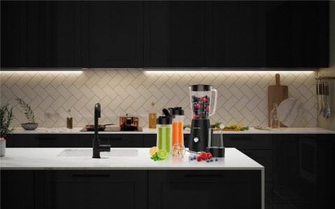 Blender Kielichowy Vertenz Titan 30 800W 2 Bidony 600Ml 400Ml Młynek