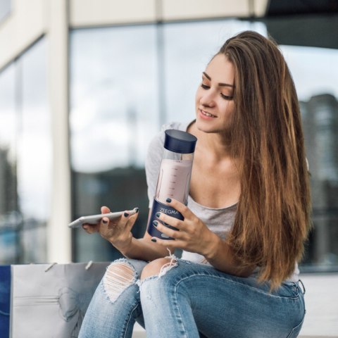 Blender Przenośny Zeegma Vitamine Go 300W Usb 450Ml 5000Mah 6 Ostrzy