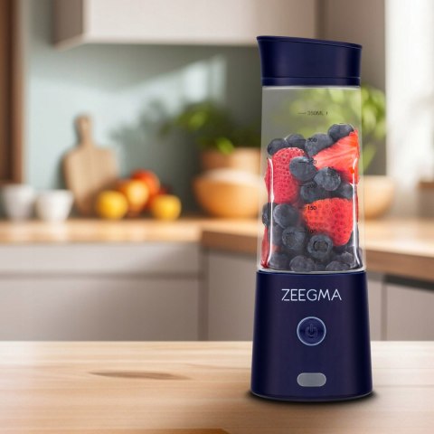 Blender Przenośny Zeegma Vitamine Go 300W Usb 450Ml 5000Mah 6 Ostrzy