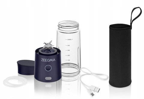 Blender Przenośny Zeegma Vitamine Go 300W Usb 450Ml 5000Mah 6 Ostrzy