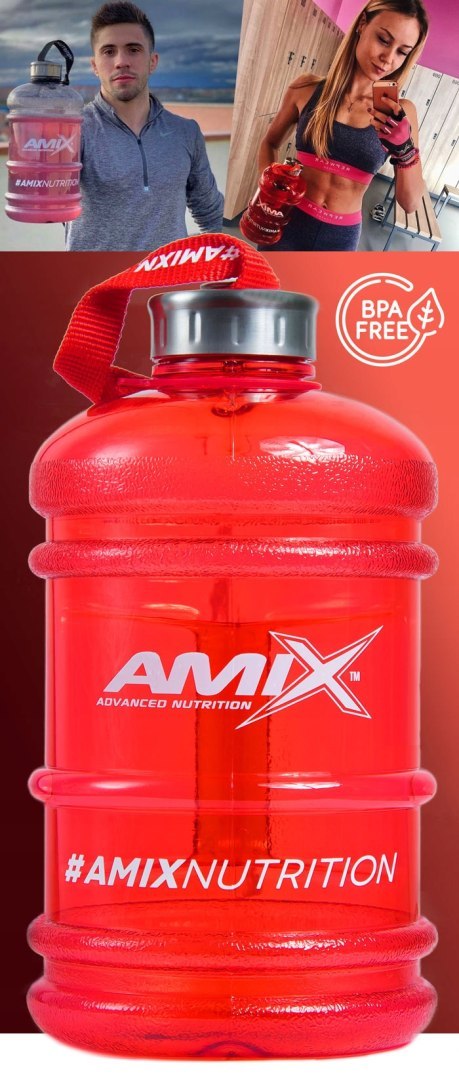 Butelka Amix 2,2L - Wodoodporna, Ergonomiczna, Bpa Free, Szara