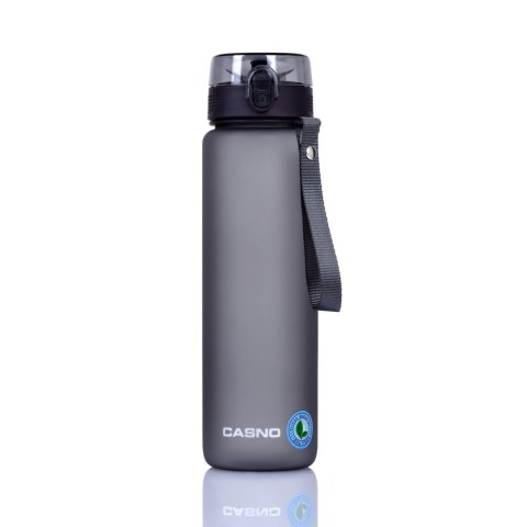 Butelka Na Wodę Tritan Motywacyjna Z Miarką Bpa Free Casno 1L Fitness