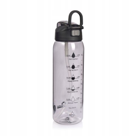 Butelka Tritanowa Majestic Sport Dash Szara 1000 Ml System One Click