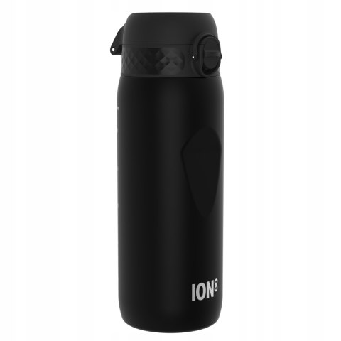 Czarny Bidon Sportowy 0.75L Elegancki Na Wodę Na Siłownię Fitness Ion8
