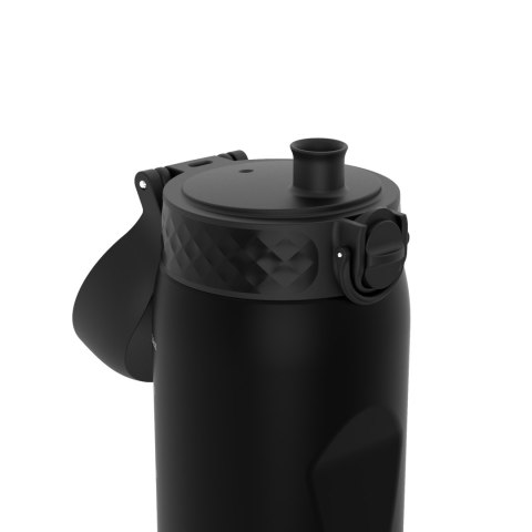 Czarny Bidon Sportowy 0.75L Elegancki Na Wodę Na Siłownię Fitness Ion8