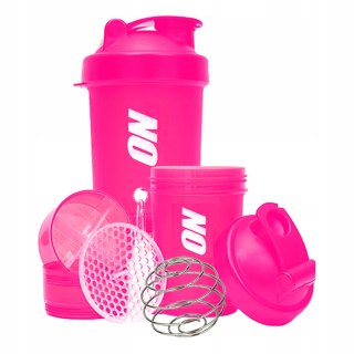 Shaker 600Ml Szczelny Szejker Do Odżywek Na Siłownię Z Pojemnikiem Bpa Free