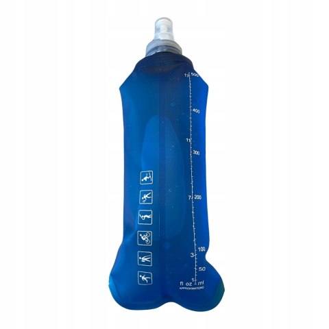 Składana Butelka Na Wodę 500Ml Miękka Bidon Sport Survival Wyjazdowy