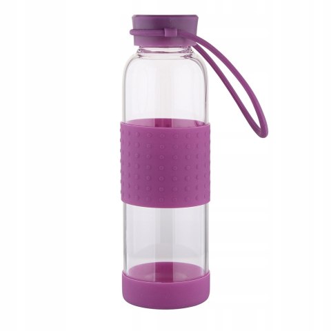 Szklana Butelka Na Wodę Antypoślizgowa Bidon Do Napojów Altom Design 550 Ml