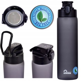 Tritanowa Butelka Na Wodę Z Ustnikiem 750Ml Bpa Free Fitness Siłownia