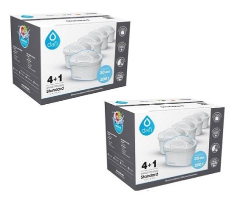 10X Wkład Filtrujący Dafi Unimax Do Dzbanków Aquaphor Laica Wessper 150L