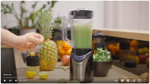 Blender Kielichowy Do Koktajli 3 Bidony Rozdrabniacz Wyciskarka Kruszy Lód