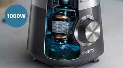 Blender Kielichowy Philips 5000 Series Hr3020/20 Szary 1000W 2L Pulse