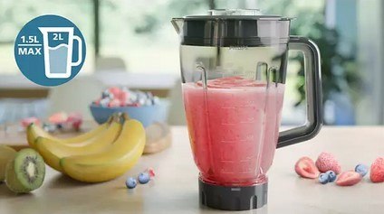 Blender Kielichowy Philips 5000 Series Hr3020/20 Szary 1000W 2L Pulse