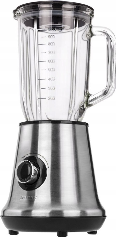Blender Kielichowy Zestaw Srebrny/Szary 450W Mocny Wydajny Mpm Mbl-15M