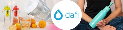 Butelka filtrująca Dafi 0,7 l, limonkowa, z 2 wkładami