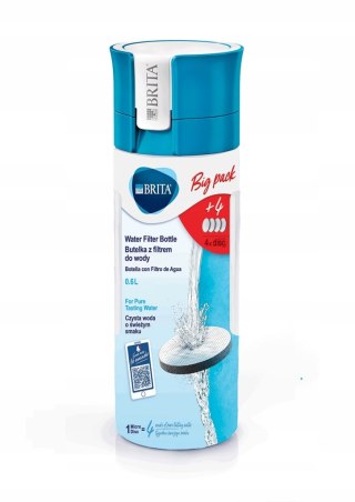 Butelka Filtrująca Do Wody Brita Vital +4 Dyski Filtry Microdisc