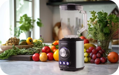 Duży Blender Kielichowy Berdsen Bd-751 800W Szklany Kielich 1.5L 3 Tryby