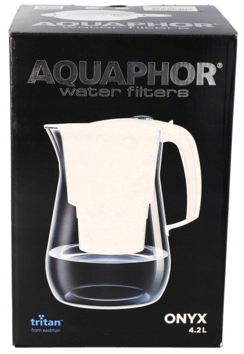 Dzbanek Filtrujący Aquaphor Onyx 4.2L Czarny + Filtr Unimax Bpa Free
