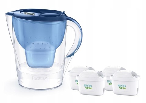 Dzbanek Filtrujący Brita Marella Xl +4 Filtry Maxtra Plus Pro Performance