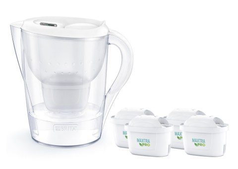 Dzbanek Filtrujący Brita Marella Xl +4 Filtry Maxtra Pro Pure Performance