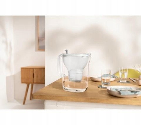 Dzbanek Filtrujący Brita Style Xl 3,6L Z 7 Wkładami - Szary Do Wody Na Co Dzień