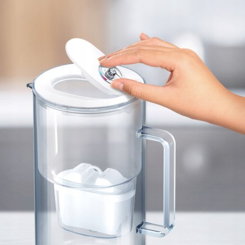 Dzbanek Filtrujący Szklany Aquaphor Glass 2,5L Z Wkładem Maxfor+ Mg, Szary