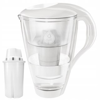 Dzbanek Filtrujący Szklany Dafi Crystal Led 2L + 1X Filtr Wkład Węglowy