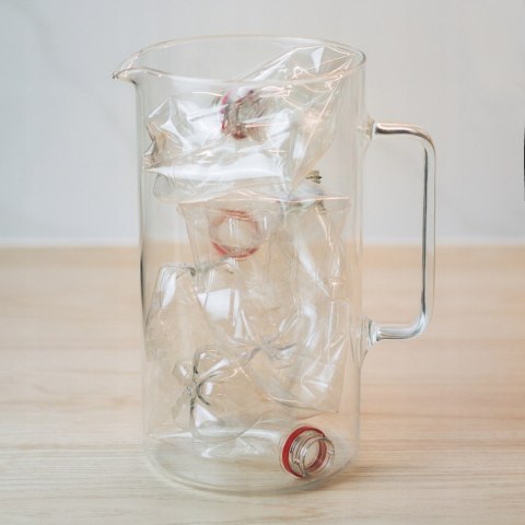 Dzbanek Szklany Wessper D2 Borosilicate 3,3L + 1X Filtr Wessper Aquaclassic
