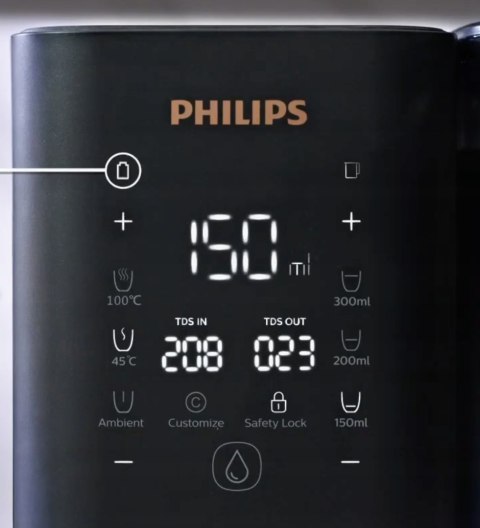 Stacja Wody Philips Ro Add583 6L Czarna + 2 Dzbanki Filtracja Mineralizacja