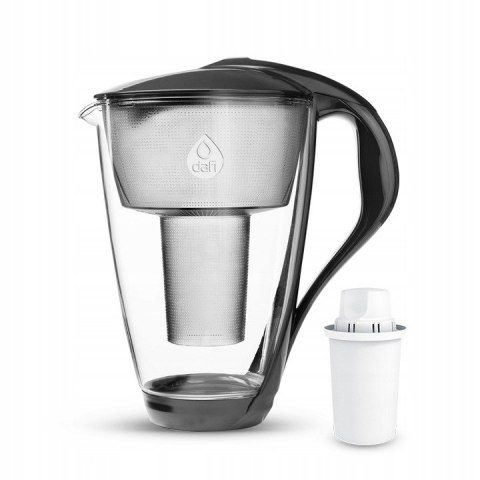 Szklany Dzbanek Filtrujący Dafi Crystal 2L Z Led I 10 Filtrami Classic