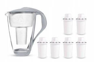 Szklany Dzbanek Filtrujący Dafi Crystal 2L Ze Stalowym Uchwytem + 6 Filtrów