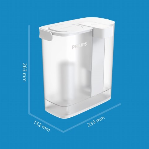 Automatyczny Filtr Nablatowy Philips Awp2980wh3 Z Zestawem Filtrów, Dzbanek