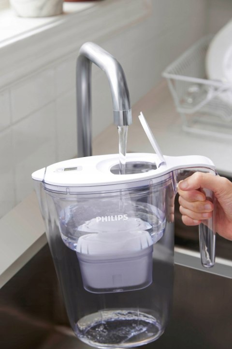 Dzbanek filtrujący Philips AWP2933WHT6/58 2,6 l z 6 wkładami