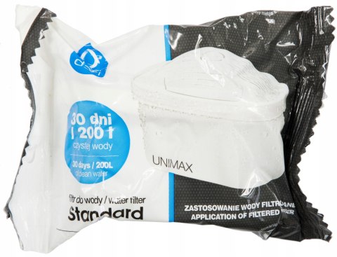 Dzbanek filtrujący Dafi Astra 3 l, czarny, z 3 wkładami Unimax