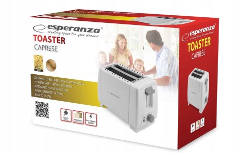 Toster Opiekacz Do Kanapek Sandwiche Grzanki 600W Esperanza Do Kuchni I Śniadań