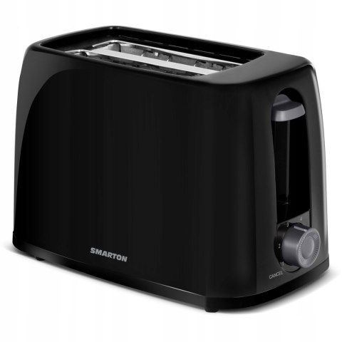 Toster Opiekacz Smarton Ts 300 Moc 650W Czarny 2 Kanapki 6 Stopni