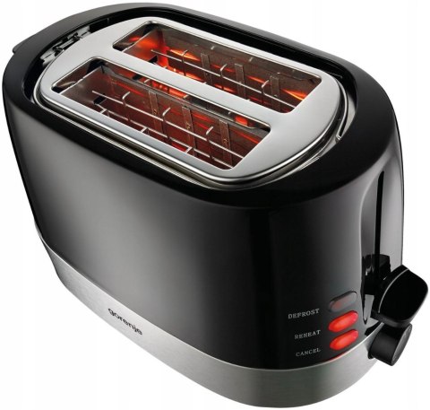 Toster Opoiekacz Gorenje T850bk 720 W 2 Tosty 7 Stopni Tacka