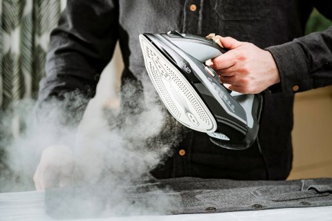 Żelazko Parowe 2800W Anti-Calc Anti-Drip Prasowanie W Pionie Mocne Kamille