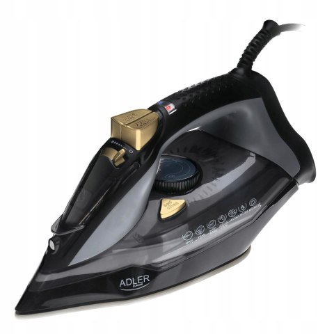 Żelazko Parowe 2800W Anti-Calc Anti-Drip Prasowanie W Pionie Mocne Kamille