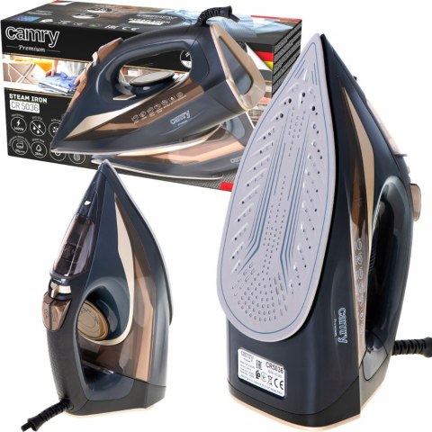 Żelazko Parowe Camry Cr 5036 3400W Do Codziennego Prasowania Ubrań W Domu I Podróży